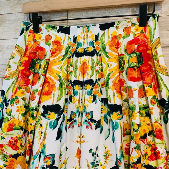 Antonio Melani NWT Mary Poplin A-Line Skirt $149 - Picture 3 of 11